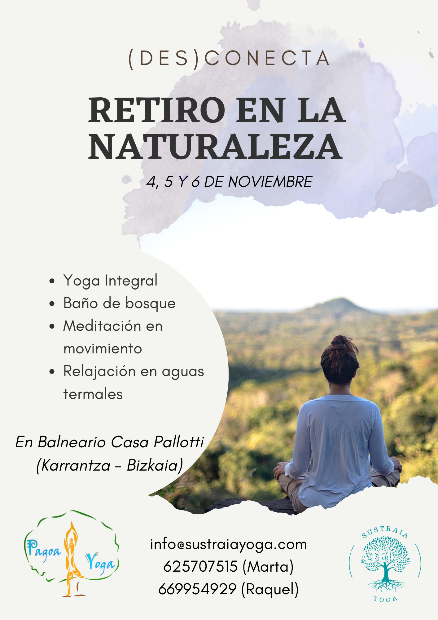 RETIRO EN LA NATURALEZA (4, 5 y 6 DE NOVIEMBRE 2022)